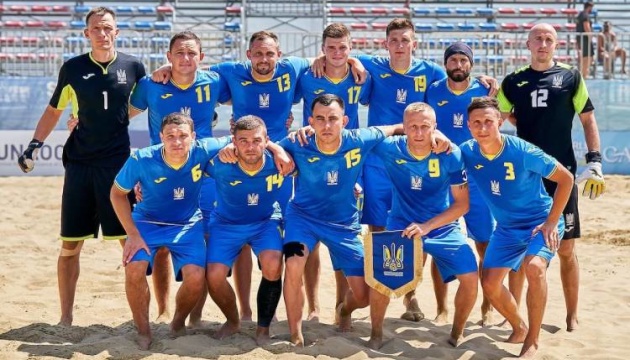 أوكرانيا تصل إلى الدور نصف النهائي من بطولة 2022 لكرة القدم الشاطئية
