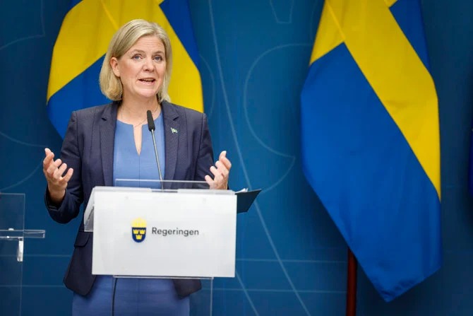 استقالة رئيسة الوزراء السويدية بعد فوز اليمين المتطرف