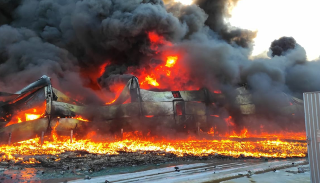  تضررت 15 منشأة للبنية التحتية المدنية نتيجة للهجوم الروسي الذي وقع ليلاً